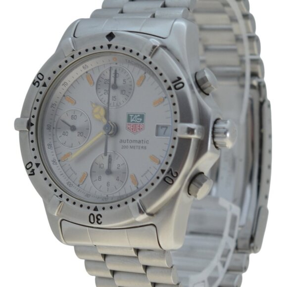 Rare Tag Heuer 2000 Series Men's 38mm Automatic Stainless Cal 7750 Watch 760.306 - Picture 2 of 10